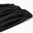 Брюки для мальчика, цвет чёрный, рост 128 см - фото 24386244