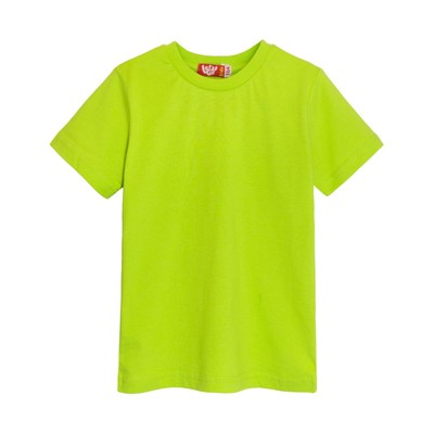 Футболка для девочки Let's go, салатовая, рост 140 см