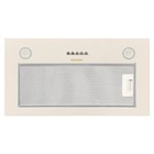 Вытяжка NORDFROST FB 6060 Y, встраиваемая, 550 м3/ч, 3 скорости, 52.6 см, бежевый - Фото 2