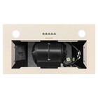 Вытяжка NORDFROST FB 6060 Y, встраиваемая, 550 м3/ч, 3 скорости, 52.6 см, бежевый - Фото 6