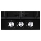 Варочная поверхность NORDFROST HS 6032 B, газовая/электрическая, 4 конфорки, чёрный - Фото 6