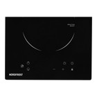 Варочная поверхность NORDFROST i-M 3020 B, сенсорная, 2 конфорки, чёрный - Фото 4