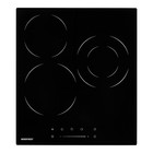 Варочная поверхность NORDFROST EM 4539 B, сенсорная, 3 конфорки, чёрный - Фото 2
