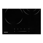 Варочная поверхность NORDFROST EM 4539 B, сенсорная, 3 конфорки, чёрный - Фото 4