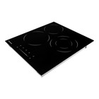 Варочная поверхность NORDFROST EM 4539 B, сенсорная, 3 конфорки, чёрный - Фото 6