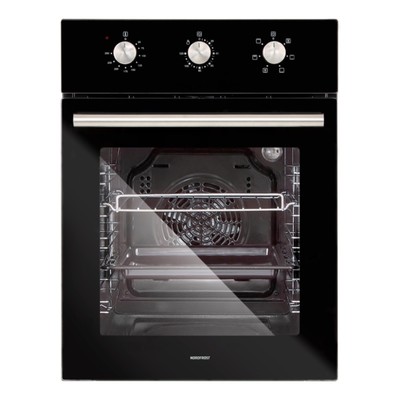 Духовой шкаф NORDFROST HM 4060 B, электрический, 50 л, чёрный