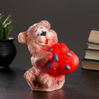 Копилка "Медведь с сердцем" МИКС 15см - Фото 4