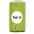 Pet-it пакеты для выгула собак Compostable, 12+11x36, 4 рул. по 15 шт. - фото 6991361