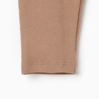 Костюм для девочки (свитшот, брюки) MINAKU цвет бежевый, рост 98 см - Фото 13