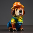 Копилка "Собака в шляпе" 22х11х15см - Фото 1