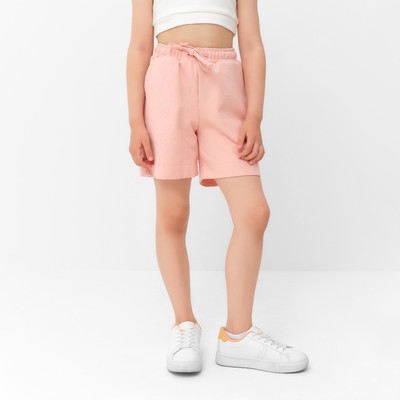 Шорты для девочки MINAKU: Casual Collection, розовые, рост 116-122 см