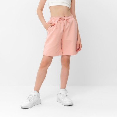 Шорты для девочки MINAKU: Casual Collection, розовые, рост 158-164 см