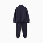Костюм детский (кофта, брюки) MINAKU цвет тёмно-синий, рост 128 см - Фото 13
