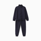 Костюм детский (кофта, брюки) MINAKU цвет тёмно-синий, рост 128 см - Фото 7