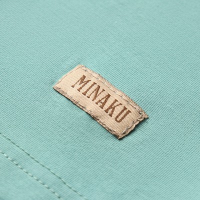 Костюм для девочки (футболка, лосины) MINAKU, оливковый, рост 152 см