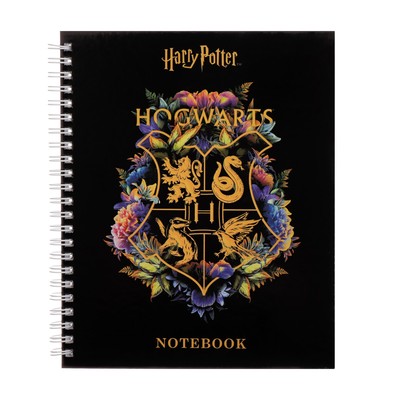 Колледж - тетрадь, твёрдая обложка А5, 96 листов в клетку на гребне "Гарри Поттер", перфорация на отрыв