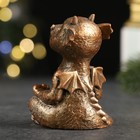 Фигура "Дракон Гох" бронза, 8х4х4,5см - Фото 3