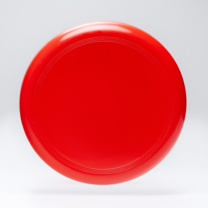Летающая тарелка, d-23 см, красная