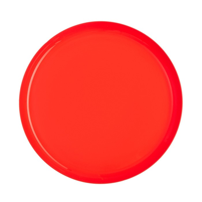 Летающая тарелка, d-23 см, красная