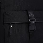 Сумка мужская TEXTURA через плечо, текстиль, цвет чёрный - фото 6991813