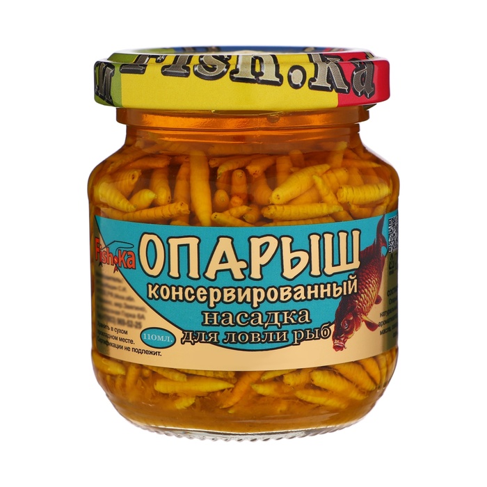 

Насадка опарыш консервированная, вкус кукуруза, 110 мл