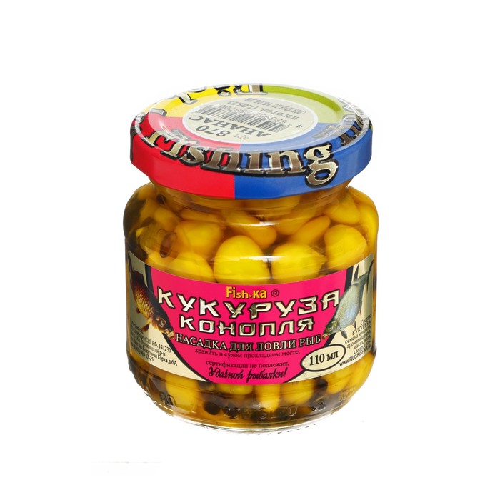 Насадка кукуруза-конопля, вкус ананас, 110 мл - Фото 1