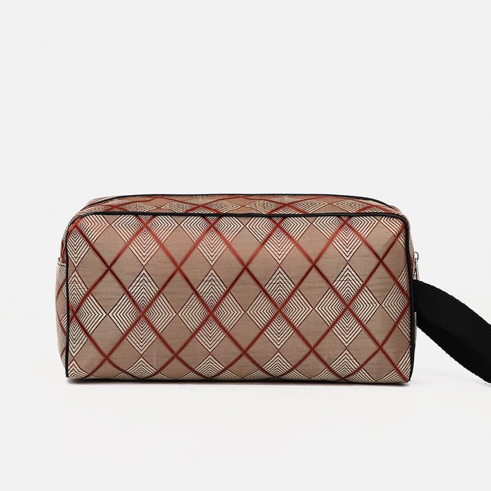 Косметичка на молнии, цвет бежевый 36924