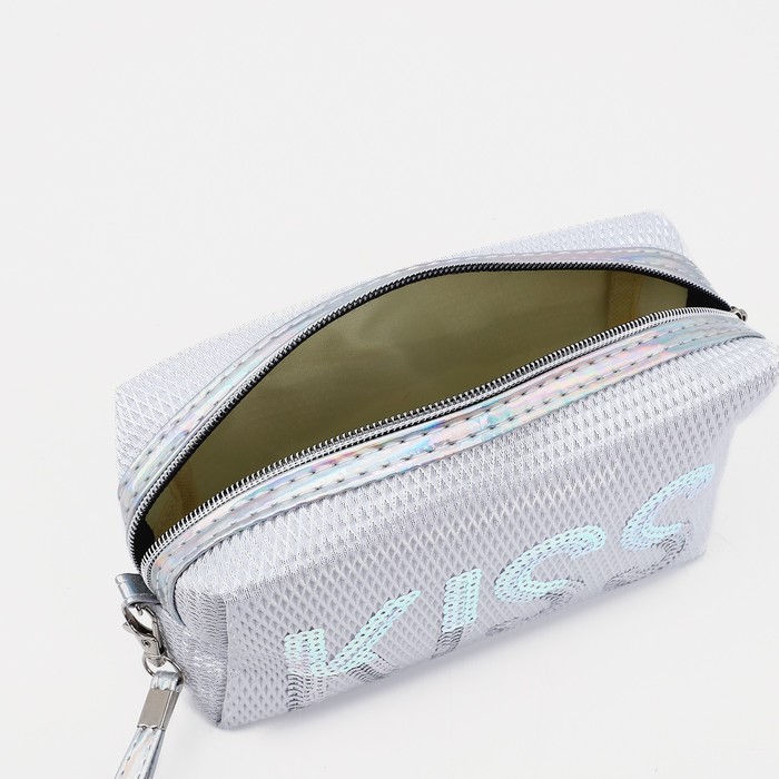 Косметичка на молнии, цвет белый 36942