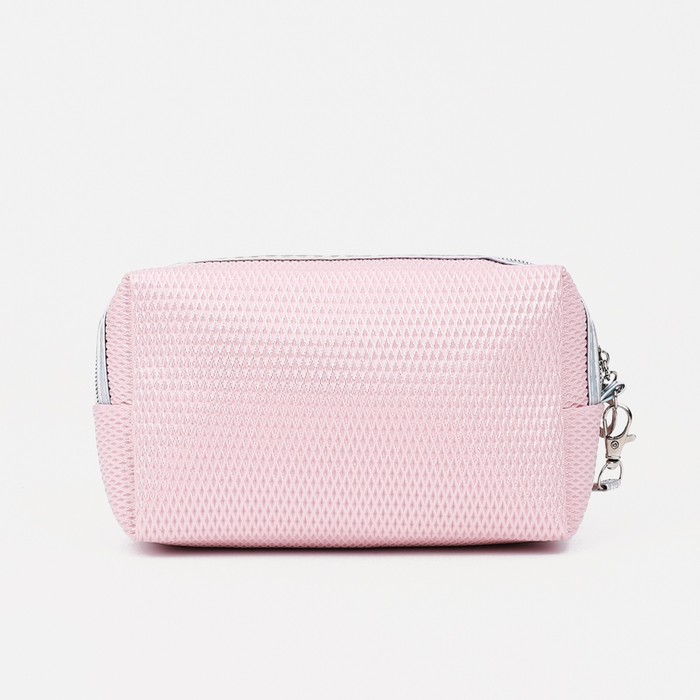 Косметичка на молнии, цвет бледно-розовый 36944