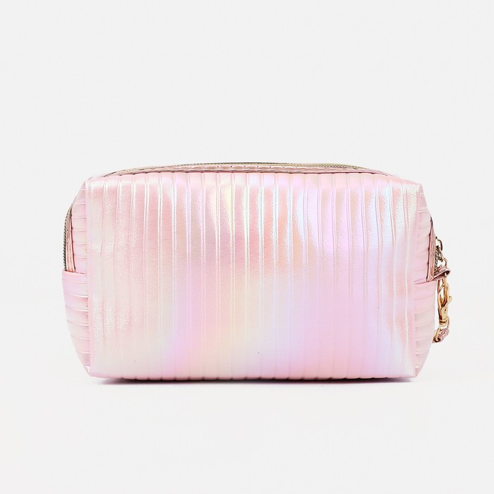 Косметичка на молнии, цвет розовый 36946