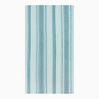 Полотенце 35х60см Полоса, голубой, вафля, 120 гр/м2, хлопок 100% 9709729