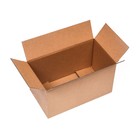 Коробка складная, бурая, 36 х 20 х 20 см - Фото 1