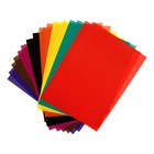 Бумага цветная офсетная А4, 16 листов, 8 цветов Мульти-Пульти "Чебурашка", в папке, плотность 65 г/м2 - фото 7416630
