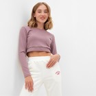 Брюки женские MINAKU:  SPORTY & STYLISH цвет молочный, р-р 42 9787618 - фото 11021899