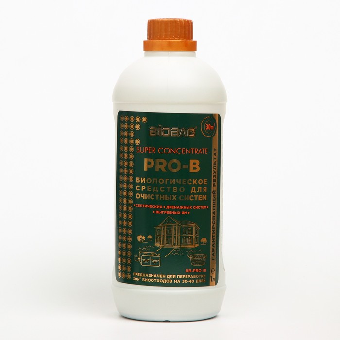 Средство для очистных систем, органическое, концентрированное, 1000 мл - Фото 1