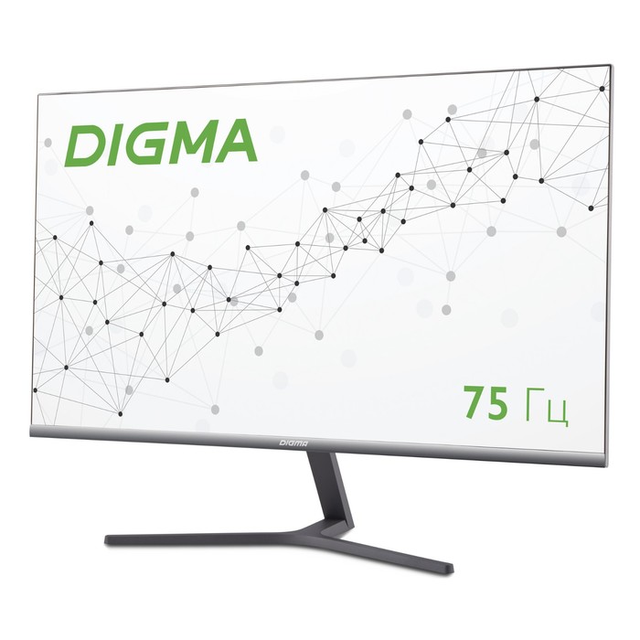 Монитор Digma  DM-MONB2704, 27", IPS, 1920x1080, 75 Гц, 5 мс, HDMI, DP, серый - фото 51312426