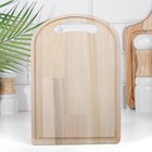 Доска разделочная из массива березы, 26х18х0,8 см 9834168