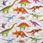 Пелёнка «Крошка Я. Динозавры», 70×120 см, бязь, хлопок 100% - Фото 2