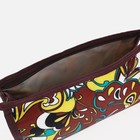 Косметичка на молнии, цвет коричневый - фото 22378011