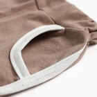 Комплект (майка/шорты) детский,цвет авокадо/бежевый, рост 92 см - фото 24551369