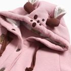 Комплект (кофточка/штанишки) детский НАЧЁС, цвет пудра, рост 92 см - Фото 3