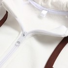 Комбинезон детский "Жирафик" НАЧЁС, цвет молоко , рост 80 см - фото 22498546