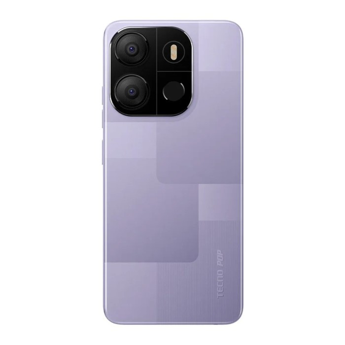 Смартфон Tecno POP 7, 6.6", IPS, 2 Гб, 64 Гб, 8 Мп, 5 Мп, 2 sim, 5000 мАч, фиолетовый - фото 51329145