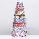 Набор коробок 10 в 1 "Цветочная галактика", 30 х 19 х 12 - 12 х 6,5 х 4 см - фото 25479204