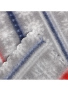 Плед новогодний Экономь и Я «Новогодний узор» 150×130 см, пл.160 г/м², 100% п/э  (артикул 9518117)  большой выбор товаров оптом и в розницу по низким ценам с доставкой