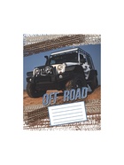 Тетрадь 12 листов в линейку, Calligrata «Внедорожник», серые листы, МИКС (комплект 20 шт) - фото 57977691