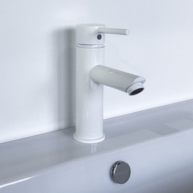 Смеситель для раковины Comforty FC018A-CKBT, картридж 35 мм, цвет белый