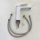 Смеситель для раковины Comforty FC071A-CKBT, картридж 35 мм, цвет белый - Фото 5