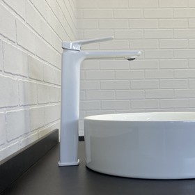 Смеситель для раковины Comforty FC071B-CKBT, картридж 35 мм, цвет белый