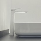 Смеситель для раковины Comforty FC071B-CKBT, картридж 35 мм, цвет белый - Фото 2
